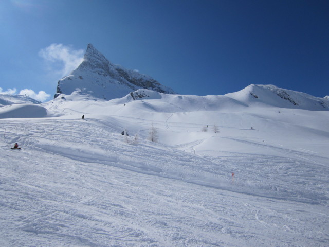 Markus neben der Mor&auml;nepiste