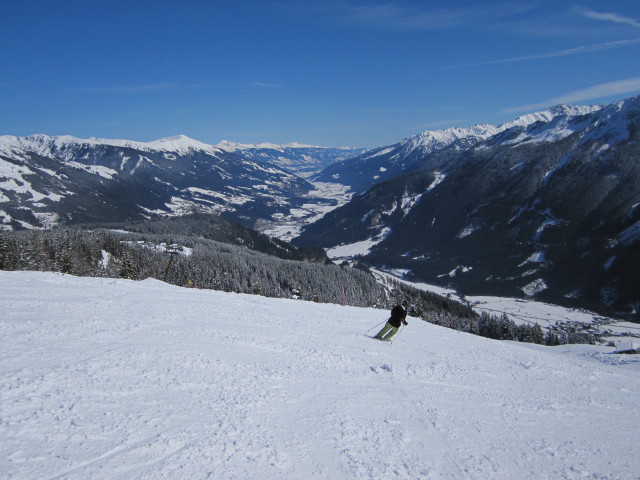 Markus auf Piste 1