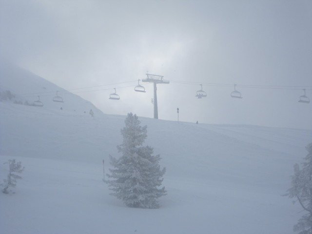 Ahornbahn von der Ebenwaldbahn aus