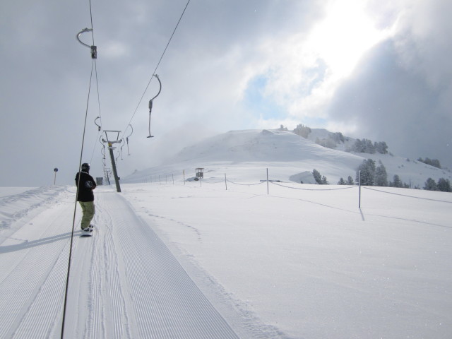 Markus im Übungslift