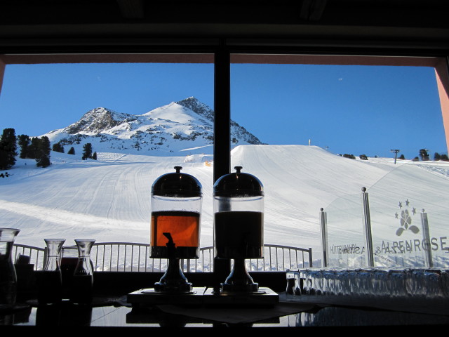Piste 12 vom Hotel Alpenrose aus (16. M&auml;rz)