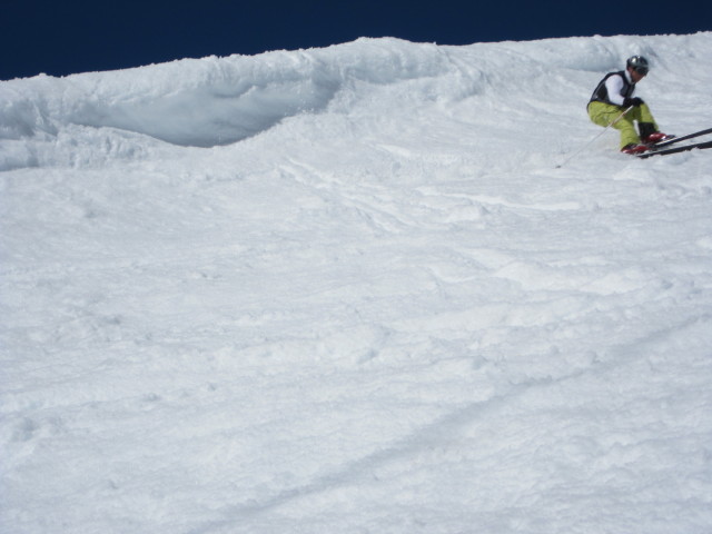 Ich neben der Piste 16 (16. M&auml;rz)