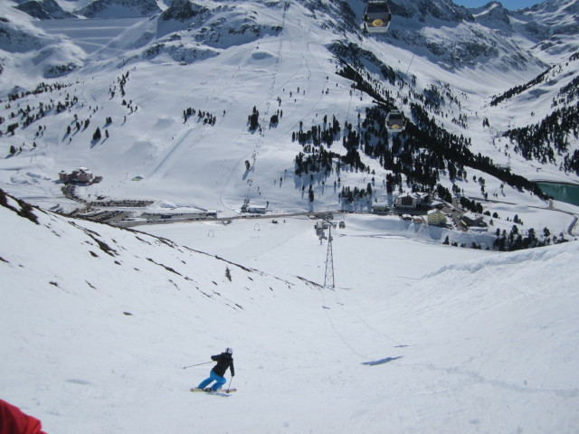 Irina neben der Piste 16 (16. M&auml;rz)