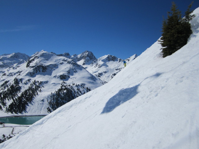 Bernd neben der Piste 16 (16. M&auml;rz)