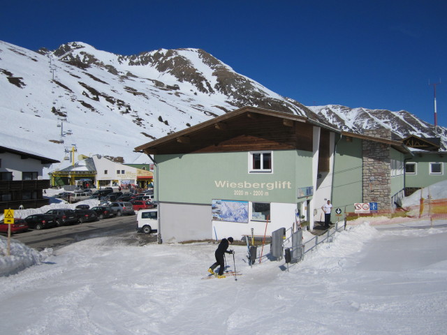 Talstation des Wiesberglifts, 2.015 m (16. M&auml;rz)