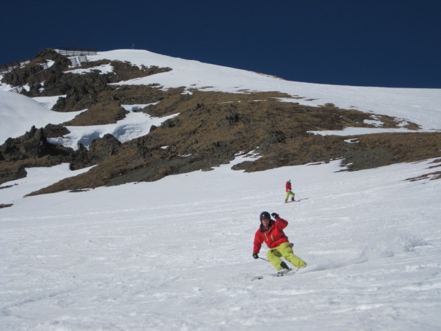 Ronald und Bernd im Hochalterkar (16. M&auml;rz)