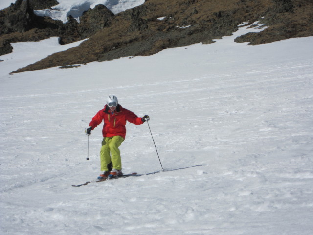 Bernd im Hochalterkar (16. M&auml;rz)