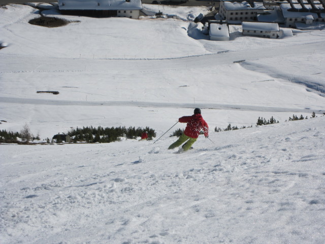 Bernd und Ronald zwischen Piste 5 und Piste 16 (16. M&auml;rz)