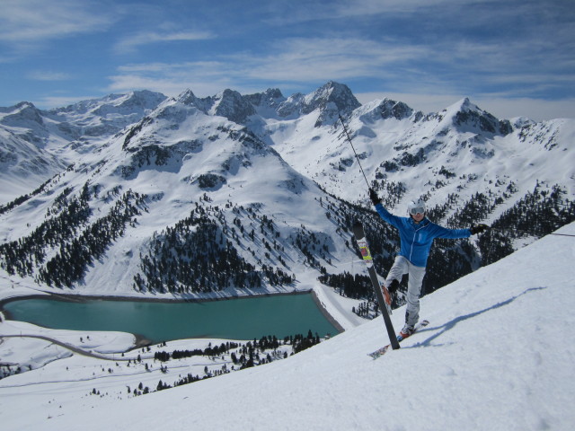 Bernd neben der Piste 16 (17. M&auml;rz)