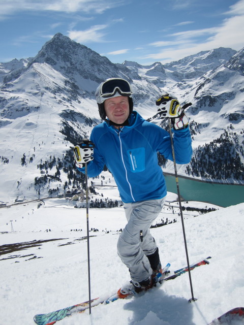 Bernd neben der Piste 16 (17. M&auml;rz)