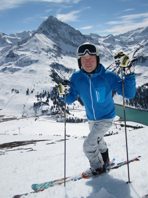 Bernd neben der Piste 16 (17. M&auml;rz)