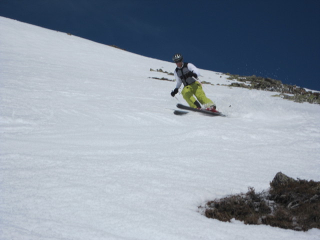 Ich neben der Piste 16 (17. M&auml;rz)