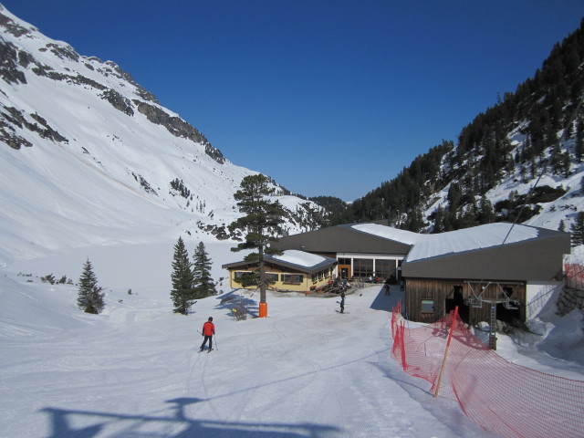 Mittelstation der Wei&szlig;seebahn, 1.740 m