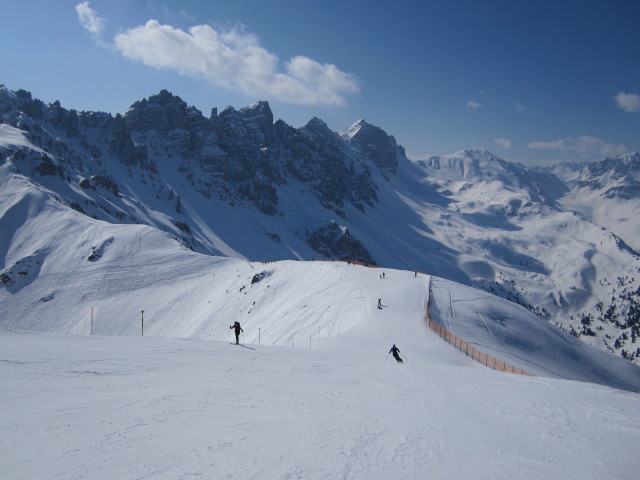 Olympiaabfahrt Damen