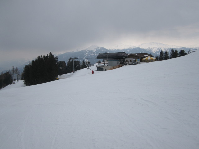 Bergstation der Gondelbahn Mutterer Alm, 1.612 m