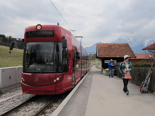 Bahnhof Mutters Nockhofweg (24. M&auml;rz)