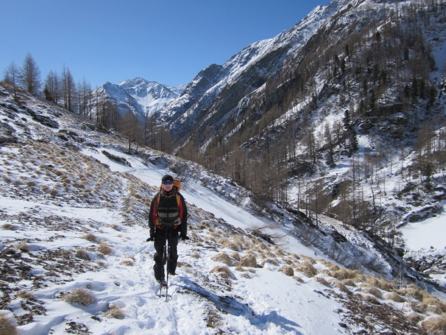 Christoph zwischen d'Sch&ouml;ssn und Ochsnerh&uuml;tte (1. Apr.)