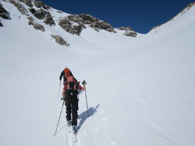Siegbert und Gudrun zwischen bei die K&ouml;pfe und Rostocker Eck (1. Apr.)