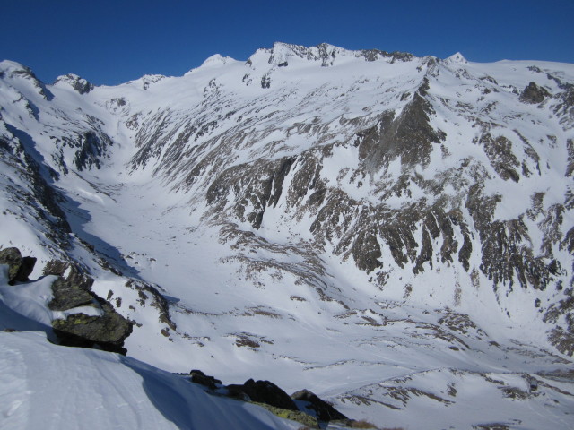 Maurertal vom Rostocker Eck aus (1. Apr.)