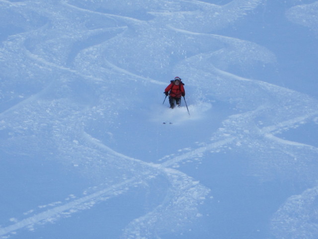 Gudrun zwischen hinterm Malham und Keesseele (1. Apr.)