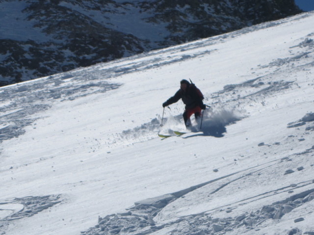 Klaus zwischen Reggent&ouml;rl und Simonysee (2. Apr.)