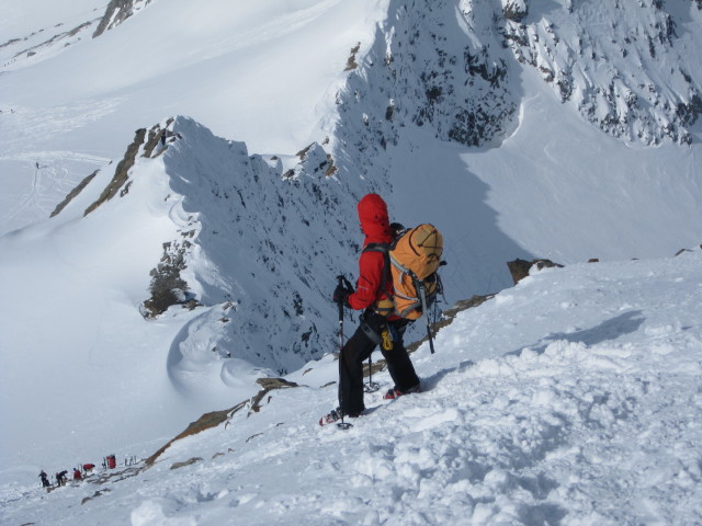 Christoph zwischen Gro&szlig;em Geiger und Maurerkees (3. Apr.)