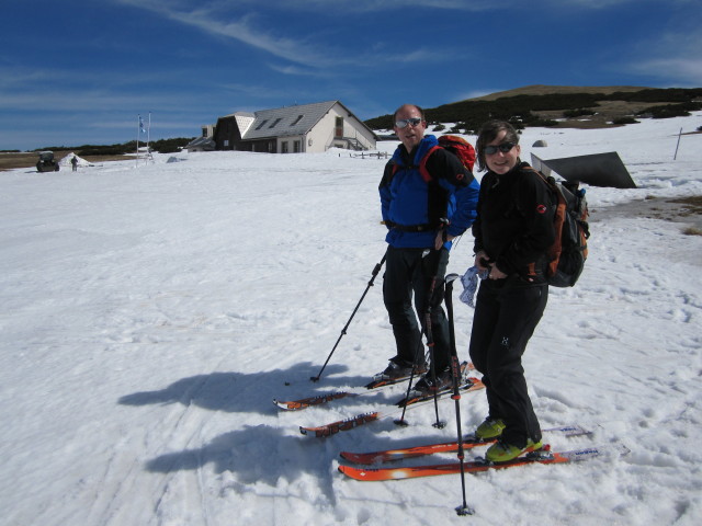Lutz und Irene beim Damb&ouml;ckhaus