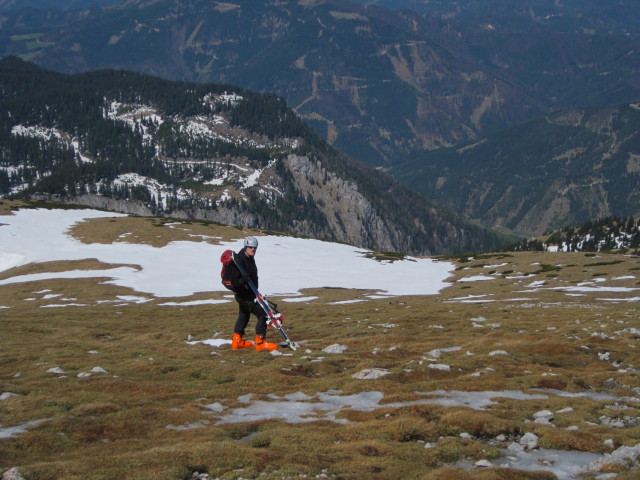 Erich zwischen Kaiserstein und Breite Ries