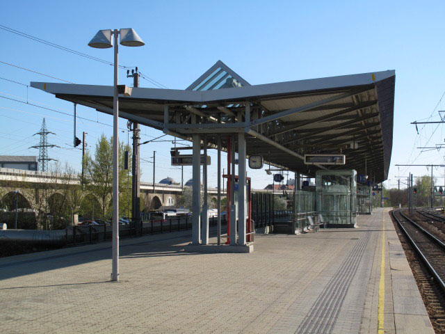 Bahnhof Wien Siemensstra&szlig;e (9. Apr.)
