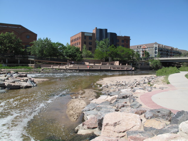 M&uuml;ndung Cherry Creek in South Platte River