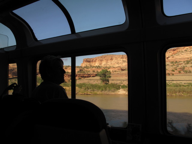 Lounge Car zwischen Grand Junction und Green River