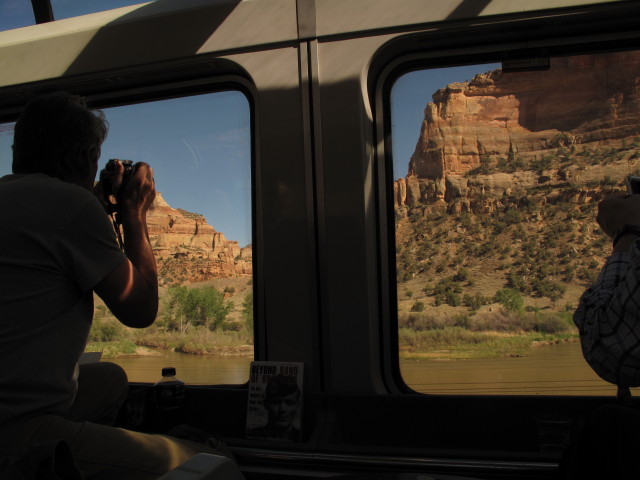 Lounge Car zwischen Grand Junction und Green River