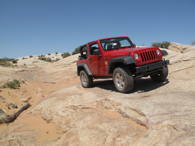 Papa am Dellenbaugh Tunnel Jeep Trail (12. Mai)