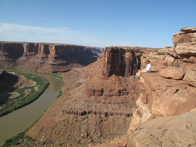 Ich am Mineral Point (12. Mai)
