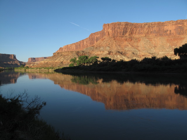 Green River vom White Rim Jeep Trail aus (15. Mai)