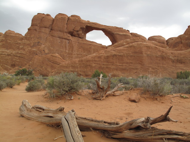 Skyline Arch im Arches National Park (16. Mai)