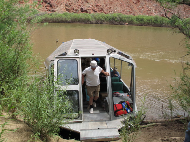 Papa am Colorado River (17. Mai)