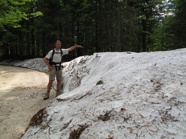Ich zwischen B&ouml;hmh&uuml;tte und Erste Stickl (26. Mai)