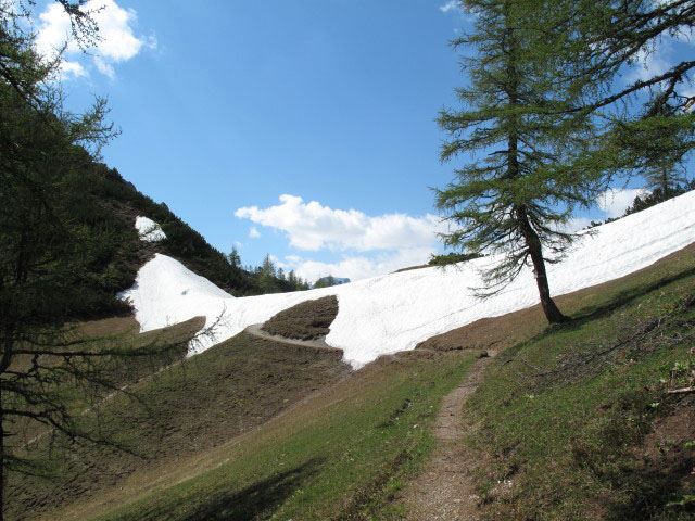 T&uuml;rkenkarscharte, 1.741 m (26. Mai)