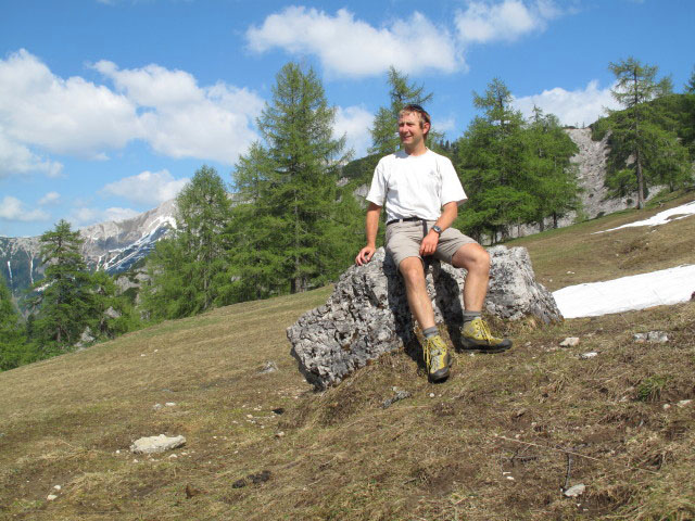 Ich auf der B&auml;renalm (26. Mai)