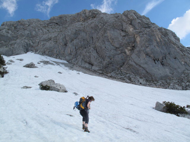 Irene zwischen Prielschutzhaus und S&uuml;dostsporn-Klettersteig (27. Mai)