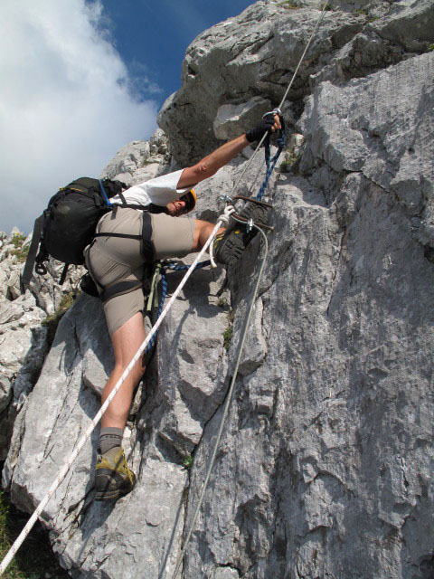 S&uuml;dostsporn-Klettersteig: Ich (27. Mai)