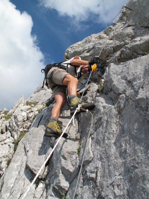 S&uuml;dostsporn-Klettersteig: Ich (27. Mai)