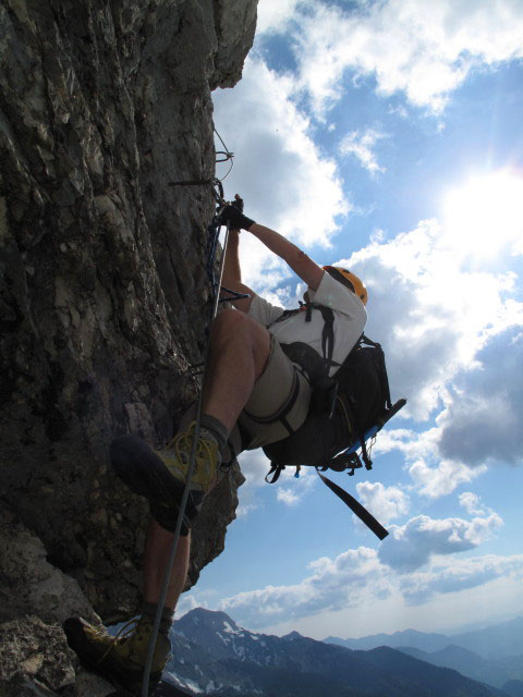 S&uuml;dostsporn-Klettersteig: Ich (27. Mai)