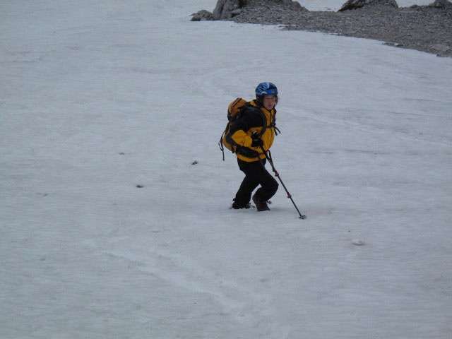 Irene zwischen S&uuml;dostsporn-Klettersteig und Prielschutzhaus (27. Mai)