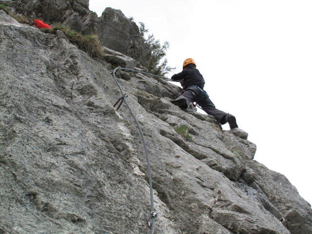 S&uuml;d&ouml;stlicher &Uuml;bungsklettersteig Prielschutzhaus: Philipp (27. Mai)