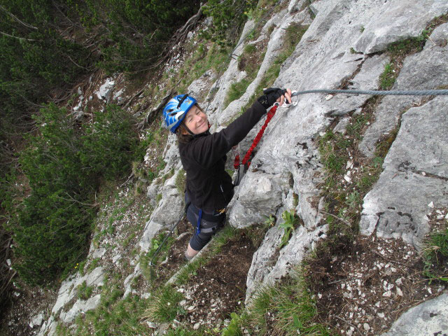 S&uuml;d&ouml;stlicher &Uuml;bungsklettersteig Prielschutzhaus: Irene (27. Mai)