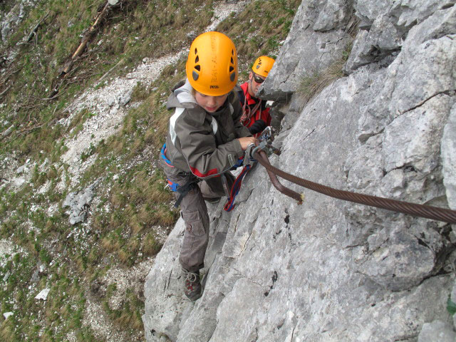 Anna-Klettersteig: Sarah und Roland (27. Mai)