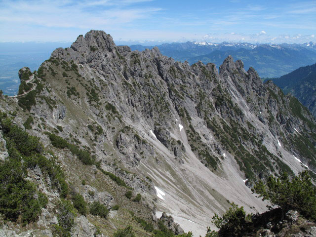 Garsellatürme vom Kuegrat aus