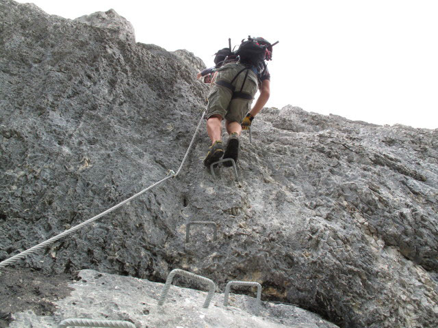 Finger-Klettersteig: Axel